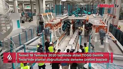 TOGG'dan yeni paylaşım: Deneme üretimleri başladı!
