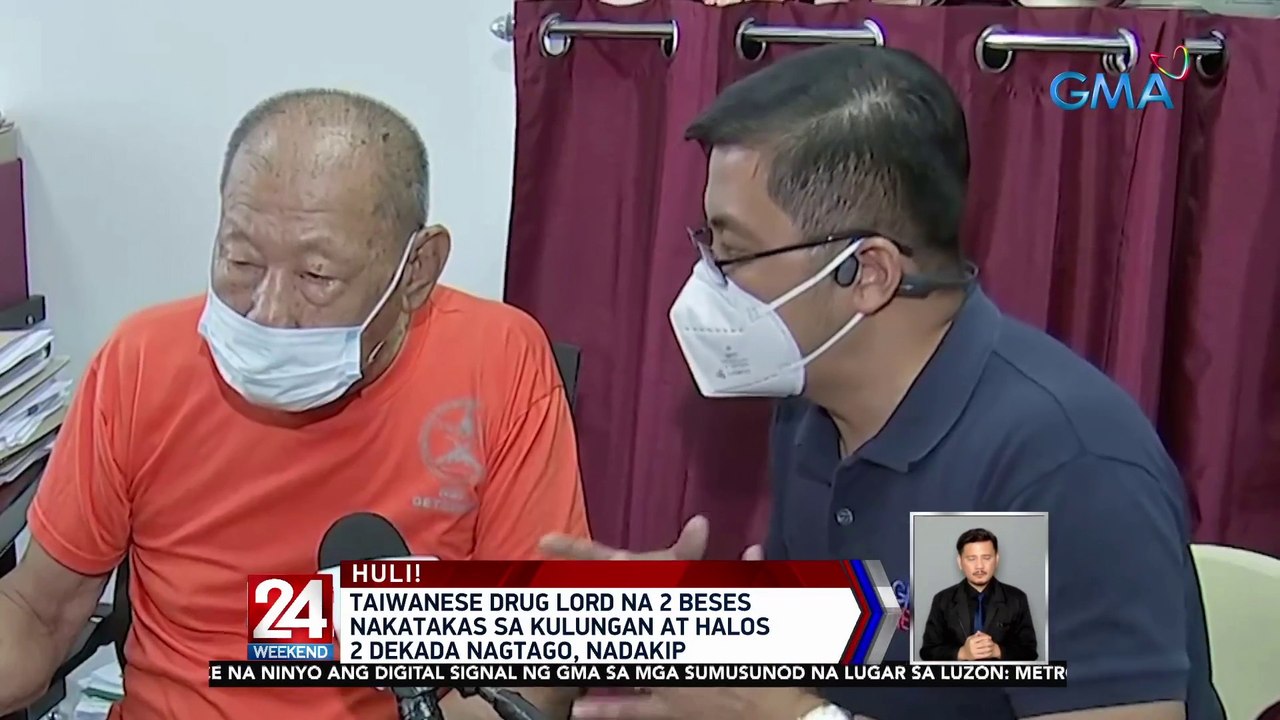 Taiwanese drug lord na 2 beses nakatakas sa kulungan at halos 2 dekada nagtago, nadakip | 24 Oras Weekend