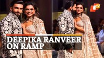 WATCH - Ranveer & Deepika Light Up The Ramp At Manish Malhotra Show