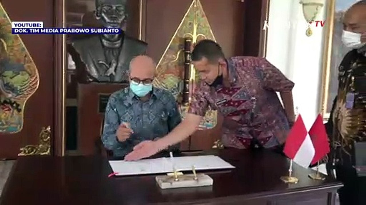 Menhan Prabowo Bahas Kerja Sama Pertahanan Indonesia Dengan Dubes Maroko