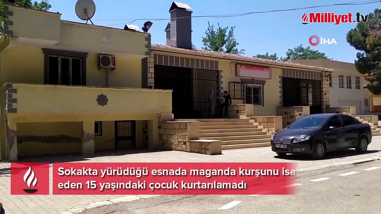 Maganda kurşunu 15 yaşındaki Hasan Mert'i hayattan kopardı