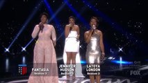 Jennifer Hudson    Fantasia Taylor Barrino   LaToya London - Finale American Idol