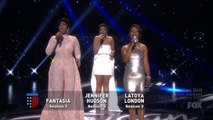 Jennifer Hudson +  Fantasia Taylor Barrino + LaToya London - Finale American Idol