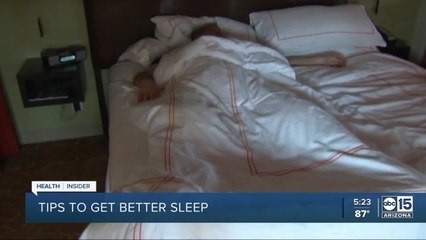 Tips to get better sleep