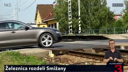 Železnica rozdelí Smižany