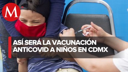 Iniciará vacunación para niños de 8 años