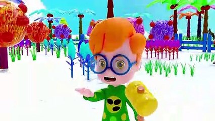 BABY CATCHING WILD COW _ Animals Cartoon for Kids _ Pretend Play with Wild Anima