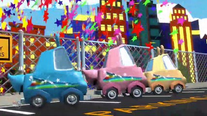 A to Z Phonics Song _ Speedies Car Cartoons _ Learning Video for Kids