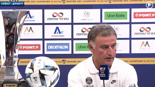 Christophe Galtier annonce les objectifs de la saison du PSG