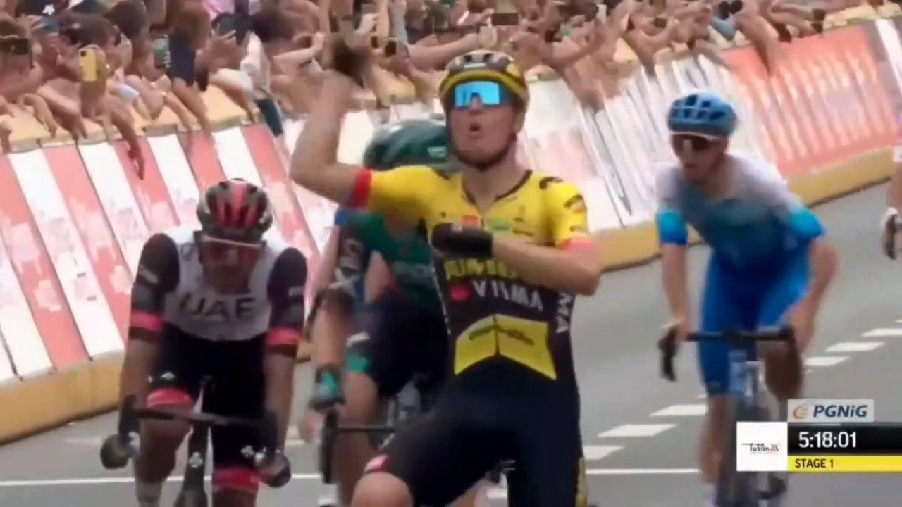 Tour de Pologne 2022 - Olav Kooij de la Jumbo-Visma (encore) gagne la 1ère étape en Pologne !