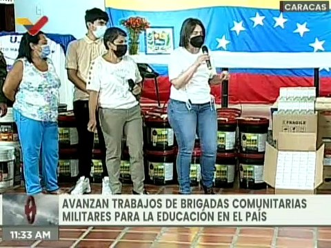 Bricomiles rehabilitan infraestructura de la U.E.N. Roberto Martínez Centeno ubicado en Caracas