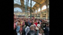 Caos de viajeros en la estación del Norte de París por la cancelación de seis trenes