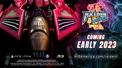 Raiden IV x Mikado remix - Announcement Trailer PS