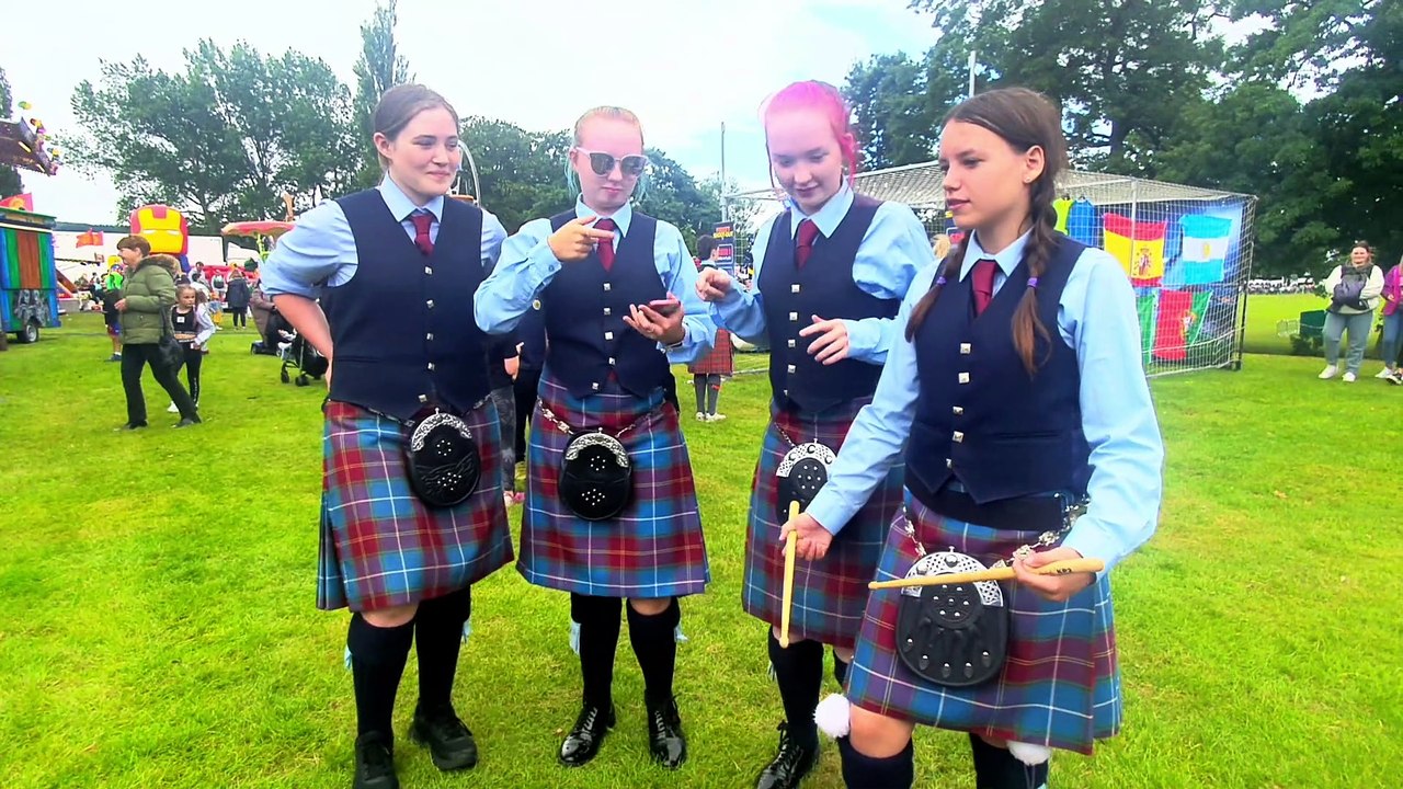 The 2022 Scottish Pipe Band Championships, Dumbarton.
