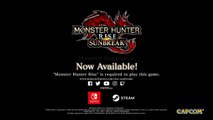 Monster Hunter Rise- Sunbreak - Official Lucent Nargacuga Gameplay Trailer.