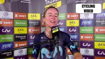 Annemiek van Vleuten Reacts To Winning Yellow Jersey After Incredible Solo Effort