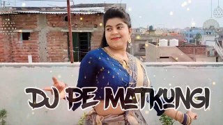 Dj Pe Matkungi || Pranjal Dahiya || Cover by Kriti Singh||_#renukapanwar_#haryanvi_#dance_#trending(1080p)