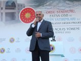Ordu haberleri! AK Parti Genel Başkanvekili Yıldırım, Ordu'da toplu açılış töreninde konuştu