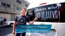 Registran acarreo de morenistas en las votaciones del distrito de Mario Delgado