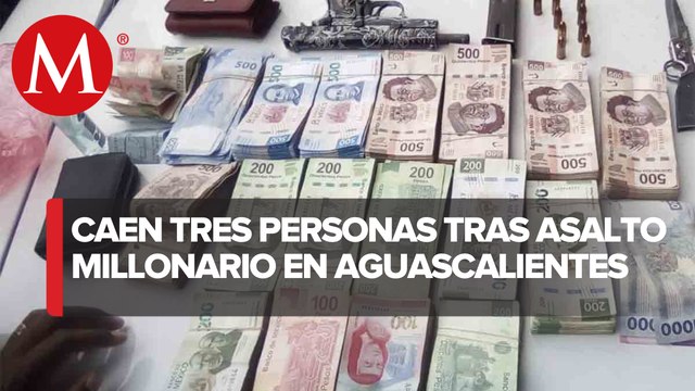 Roban a cuentahabiente medio millón de pesos en Aguascalientes