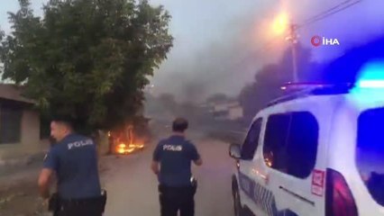 Bursa haberi! Bursa'da çalılık alanda çıkan yangın paniğe sebep oldu