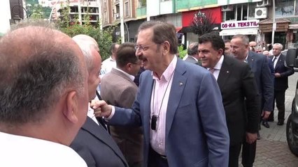 TOBB Başkanı Hisarcıklıoğlu, bankalara "iş dünyasına destek" çağrısında bulundu