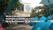 Realizan recorrido Padrón y Licencias en atracciones de alto impacto | CPS Noticias Puerto Vallarta