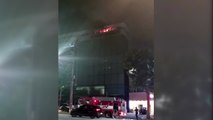 강남 세브란스병원 연구센터 옥상서 불...2명 대피 / YTN