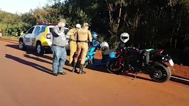 Acidente de trânsito mobiliza socorristas do Siate e Polícia Militar na Av. Guaíra