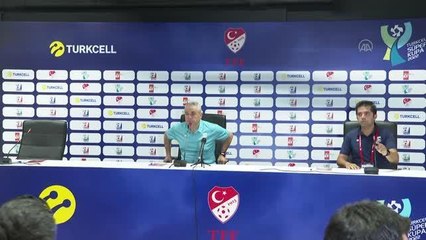 Maçın ardından - Abdullah Avcı: "Yoğun bir şekilde stoper için çalışma var"