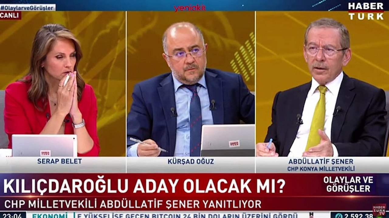 Şener, eşinin başörtüsünün kaldırılmasını isteyen Kılıçdaroğlu'ndan rahatsız olmamış