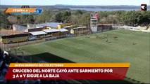 Crucero del Norte cayó ante Sarmiento por 3 a 0 y sigue a la baja