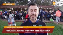 Finalizó el torneo apertura 2022 de ACIADEP