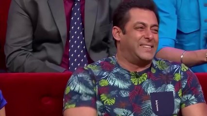 Salman Khan fell on the ground laughing