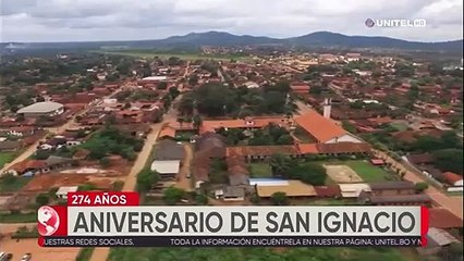 San Ignacio de Velasco celebra su 274 aniversario