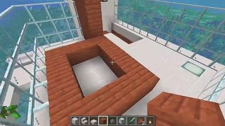 MODERN WATER HOUSE BUILD CHALLENGE in Minecraft