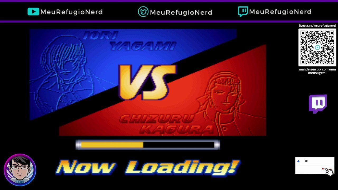 THE KING OF FIGHTERS '97 [SEGA SATURN] - IORI VS CHIZURU