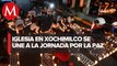 Encienden 30 mil velas por víctimas de violencia en Xochimilco, CdMx