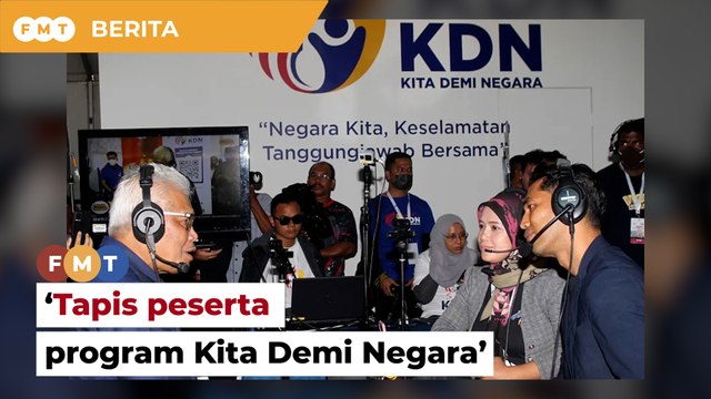 Tapis peserta program Kita Demi Negara, bekas KPN beritahu Putrajaya