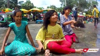 TikTok করা নাকি গুনা । Kuakata Sea Beach | Bangla Eye View