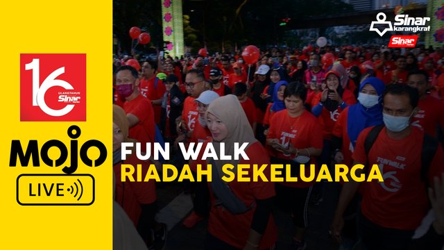 Fun Walk Sinar Harian 16 dekati pembaca
