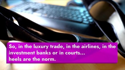 Do high heels still have their place in the workplace?