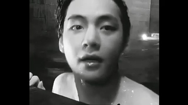 Shirtless BTS V IN POOL 2022 #thv #taehyung #taetae #bts