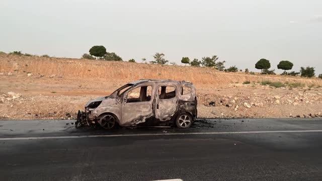 Kastamonu haberleri | Hafif ticari araç alevlere teslim oldu