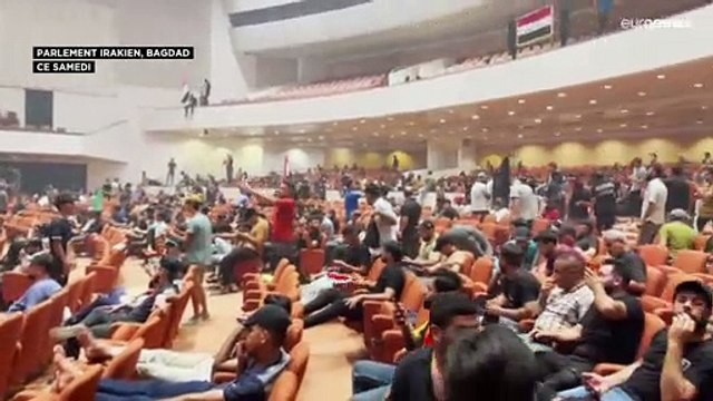 Irak : les manifestants pro-Sadr occupent le Parlement jusqu'à nouvel ordre