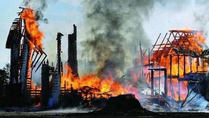 Madagaskar'da çete üyeleri halka savaşa açtı! Ateşe verdikleri evlerde 32 kişiyi canlı canlı yaktılar