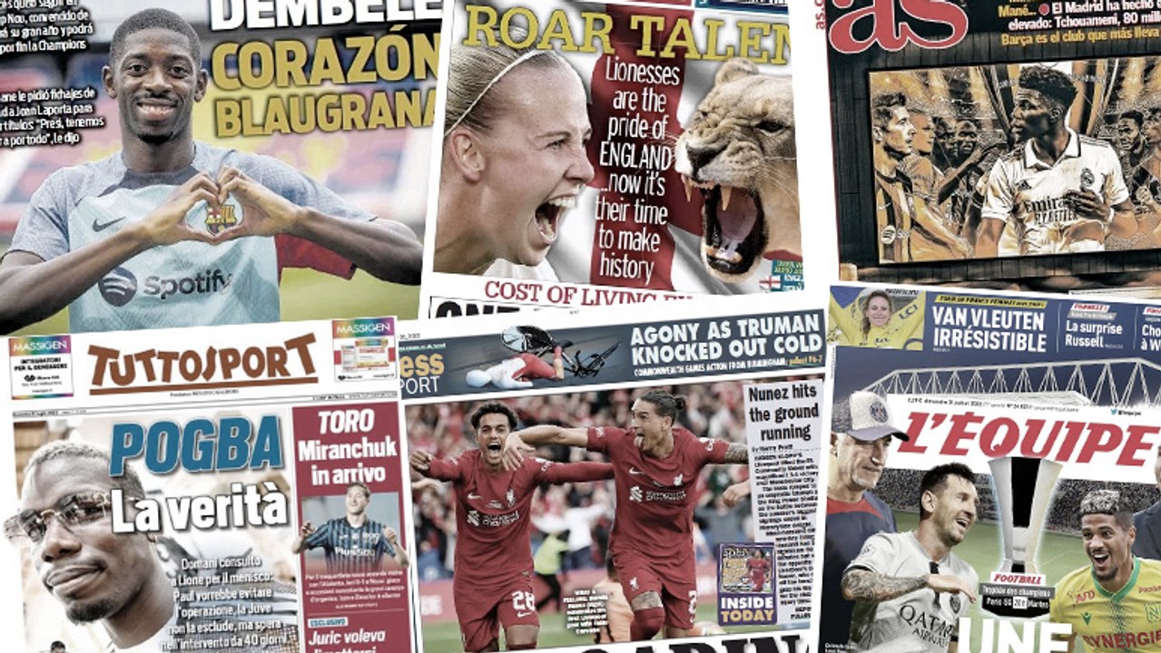 La nouvelle mentalité de Dembélé choque le FC Barcelone, Haaland se fait détruire par la presse anglaise