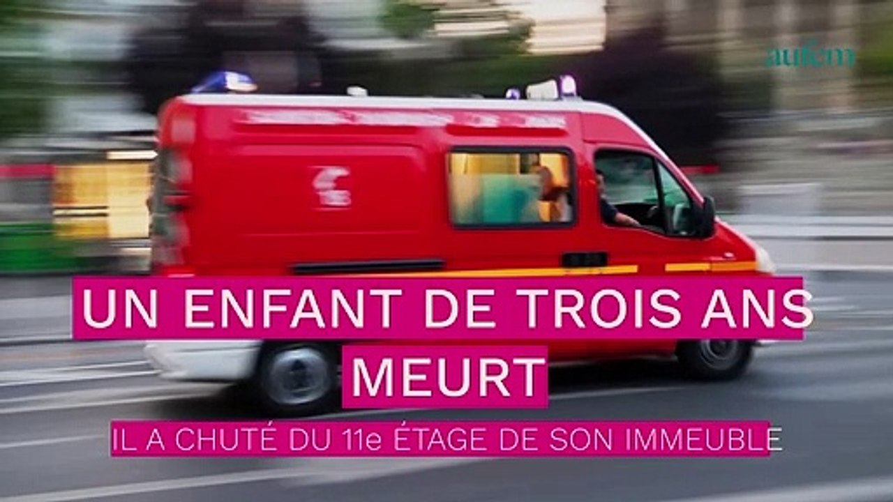 Un enfant de 3 ans meurt après avoir chuté du 11e étage de son immeuble