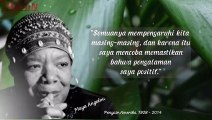 Kutipan Bijak & Motivasi,Agar Kamu Terlepas Dari KETAKUTAN HIDUP - (Maya Angelou) #katakatabijak