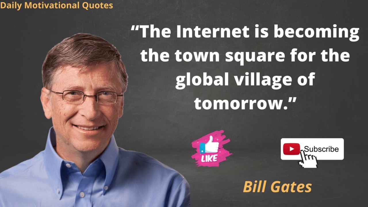 Best Bill Gates's motivational quotes for daily inspiration & success | Daily Motivational Quotes